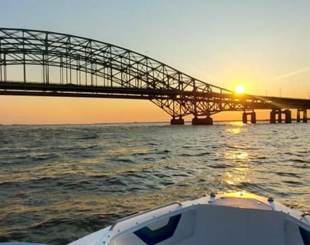 Robert Moses Bridge Sunset